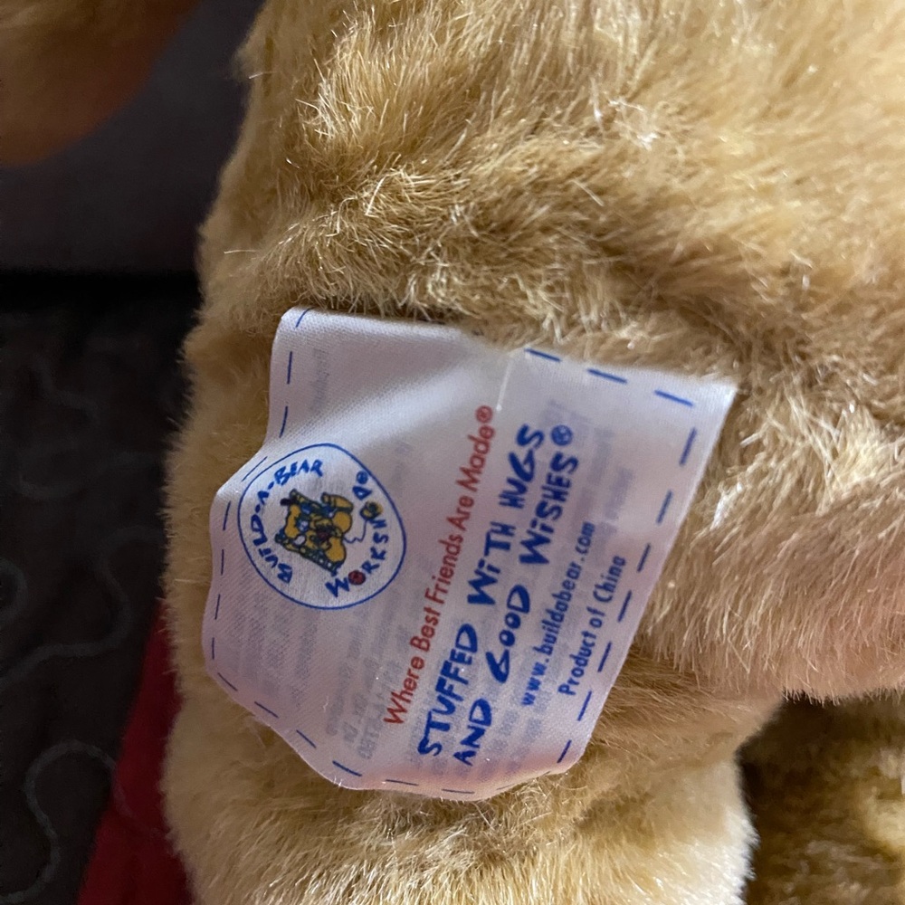 Build-A-Bear Bear with winter clothes - Picture 8 of 8